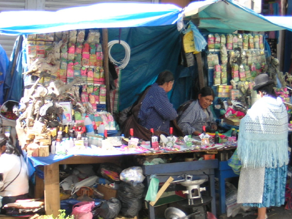 Hexenmarkt la Paz