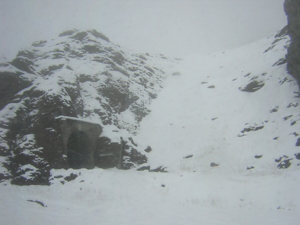 Tunnel nach Argentinien auf 3000 m 